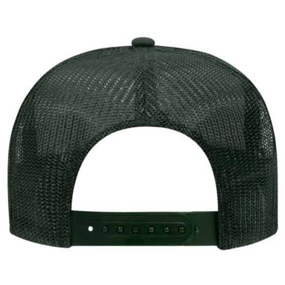 NEW Green Bay Packers Wordmark Trucker Mesh Snapback Hat 2-TONE DARK GREEN - Picture 2 of 2